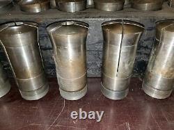 38 Pieces Hardinge Lathe Collet Set Lot 215