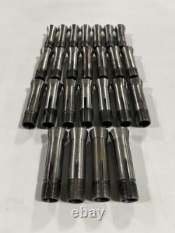 3C Collet 25pc Lot 3/64-33/64 Lathe Round Chuck Block Set Hardinge South Bend