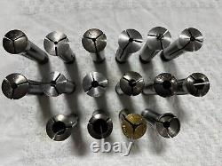 3C Collet Lot 19pc Set Lathe Chuck Hardinge Block Mill Tool 1/8 3/16 3/8 1/2