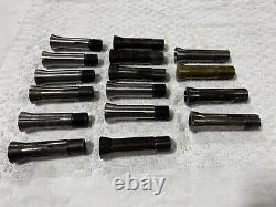 3C Collet Lot 19pc Set Lathe Chuck Hardinge Block Mill Tool 1/8 3/16 3/8 1/2