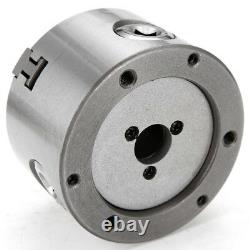 3-jaw Self-Centering Lathe Chuck 80mm With Extra Jaws Machine Accessory K11-80