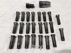 4E Lathe Collet Lot Set Nose Block Holder Elgin Tool Works Chuck Machine Mill