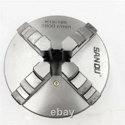 4Jaw Lathe Chuck 125mm Self-centering 5 4 jaw Chuck CNC Metalworking Accessory