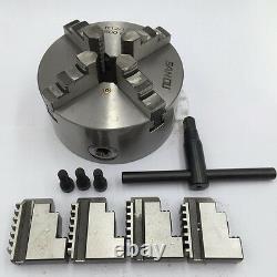 4Jaw Lathe Chuck 80mm 3inch Self Centering for CNC Metalworking Machine