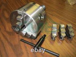 4 3-JAW SELF-CENTERING LATHE CHUCKS 5C Shank extra Jaws #0403-5C Free Ship USA