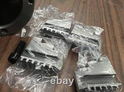 4 4-JAW SELF-CENTERING LATHE CHUCKS with extra jaws, #0404-SF Free Ship USA
