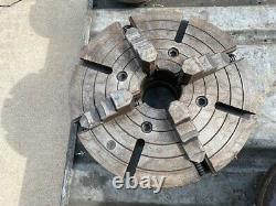 4 JAW 15 DIA. Lathe Chuck used but great condition