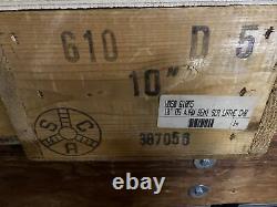 4 Jaw SCA Sweden 10 Independent Lathe Chuck. D1-5 Direct Mount
