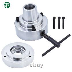 5C 5Inch Collet Lathe Chuck Closer Adp. 2-1/4 × 8 Thread With Semi-finished