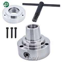 5C 5Inch Collet Lathe Chuck Closer Adp. 2-1/4 × 8 Thread With Semi-finished