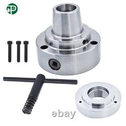 5C 5Inch Collet Lathe Chuck Closer Adp. 2-1/4 × 8 Thread With Semi-finished