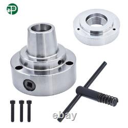 5C 5Inch Collet Lathe Chuck Closer Adp. 2-1/4 × 8 Thread With Semi-finished
