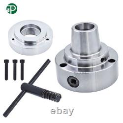 5C 5Inch Collet Lathe Chuck Closer Adp. 2-1/4 × 8 Thread With Semi-finished