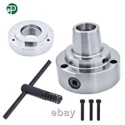 5C 5Inch Collet Lathe Chuck Closer Adp. 2-1/4 × 8 Thread With Semi-finished