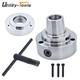5C 5Inch Collet Lathe Chuck Closer With Semi-finished Adp. 2-1/4 &times; 8 Thread