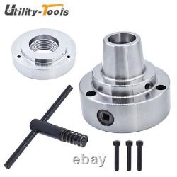 5C 5Inch Collet Lathe Chuck Closer With Semi-finished Adp. 2-1/4 × 8 Thread