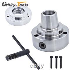 5C 5Inch Collet Lathe Chuck Closer With Semi-finished Adp. 2-1/4 × 8 Thread