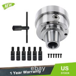 5C 5-C Collet Chuck High Precision Adjustable D1-5 Mount For Metal Lathe