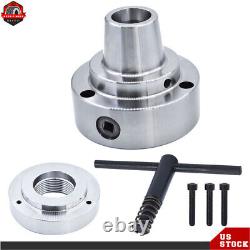 5C 5 Collet Lathe Chuck Closer Adp. 2-1/4 × 8 Thread With Semi-finished US
