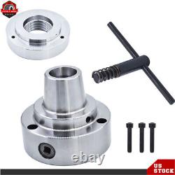 5C 5 Collet Lathe Chuck Closer Adp. 2-1/4 × 8 Thread With Semi-finished US