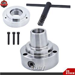 5C 5 Collet Lathe Chuck Closer Adp. 2-1/4 × 8 Thread With Semi-finished US