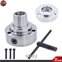 5C 5 Collet Lathe Chuck Closer Adp. 2-1/4 × 8 Thread With Semi-finished US