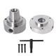 5C 5 Collet Lathe Chuck Closer With Semi-finished Adp. 1-1/2&times;8 Thread