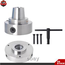 5C 5 Collet Lathe Chuck Closer With Semi-finished Adp. 1-1/2 × 8 Thread US