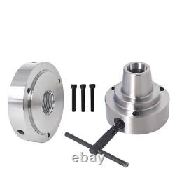 5C 5 Collet Lathe Chuck Closer With Semi-finished Adp. 1-1/2x8 Thread US