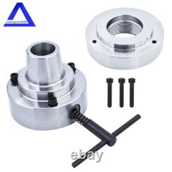 5C 5 Collet Lathe Chuck Closer With Semi-finished Adp. 2-1/4 × 8 Thread