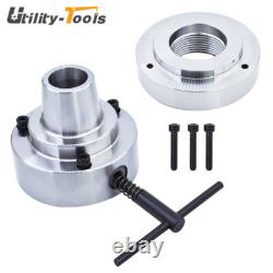 5C 5 Collet Lathe Chuck Closer With Semi-finished Adp. 2-1/4 × 8 Thread