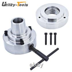 5C 5 Collet Lathe Chuck Closer With Semi-finished Adp. 2-1/4 × 8 Thread