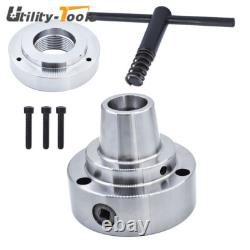 5C 5 Collet Lathe Chuck Closer With Semi-finished Adp. 2-1/4 × 8 Thread