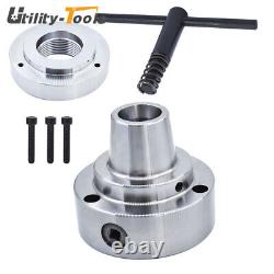 5C 5 Collet Lathe Chuck Closer With Semi-finished Adp. 2-1/4 × 8 Thread