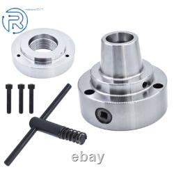 5C 5 Collet Lathe Chuck Closer With Semi-finished Adp. 2-1/4 × 8 Thread New