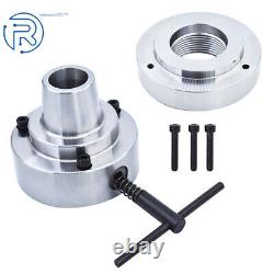 5C 5 Collet Lathe Chuck Closer With Semi-finished Adp. 2-1/4 × 8 Thread New