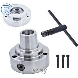 5C 5 Collet Lathe Chuck Closer With Semi-finished Adp. 2-1/4 × 8 Thread New