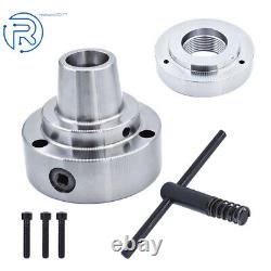5C 5 Collet Lathe Chuck Closer With Semi-finished Adp. 2-1/4 × 8 Thread New