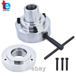 5C 5 Collet Lathe Chuck Closer With Semi-finished Adp. 2-1/4 x 8 Thread Chuck