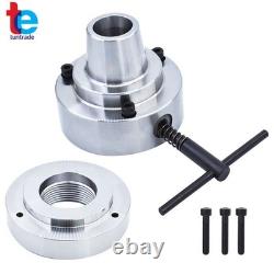 5C 5 Collet Lathe Chuck Closer With Semi-finished Adp. 2-1/4 x 8 Thread Chuck