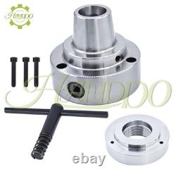 5C 5 Collet Lathe Chuck Closer With Semi-finished Adp. 2-1/4 x 8 Thread Chuck