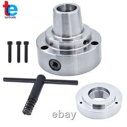 5C 5 Collet Lathe Chuck Closer With Semi-finished Adp. 2-1/4 x 8 Thread Chuck