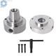 5C 5inch Collet Lathe Chuck Closer With Semi-finished Adp. 1-1/2x8 Thread
