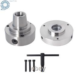 5C 5inch Collet Lathe Chuck Closer With Semi-finished Adp. 1-1/2x8 Thread