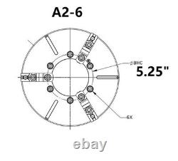 5C Collet Chuck A2-6 Collet Chuck Lathe Nose Closer