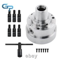 5C Collet Chuck D1-5 Camlock Precision Ground Adjustable for Metal Lathe