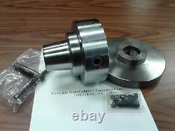 5C Collet Chuck with 1-1/2-8 Semi-Finished Adapter Plate, Chuck Dia. 5 #5C-05F0