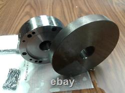 5C Collet Chuck with 1-1/2-8 Semi-Finished Adapter Plate, Chuck Dia. 5 #5C-05F0