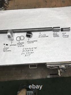 5C Collet Kit, complete fits most lathes free starter collet SEE VIDEO FREE SHIP