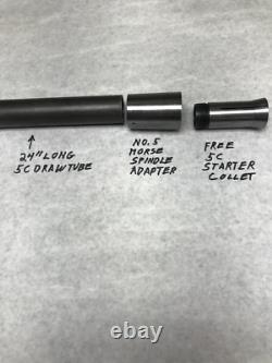 5C Collet Kit, complete fits most lathes free starter collet SEE VIDEO FREE SHIP